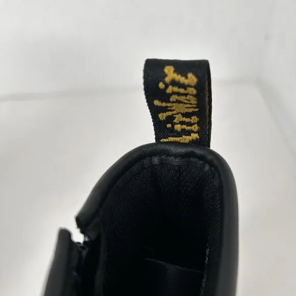 Doc Martens AirWair Zavala Youth Size 4M US 5L Black Eye Combat Boots Side Zip