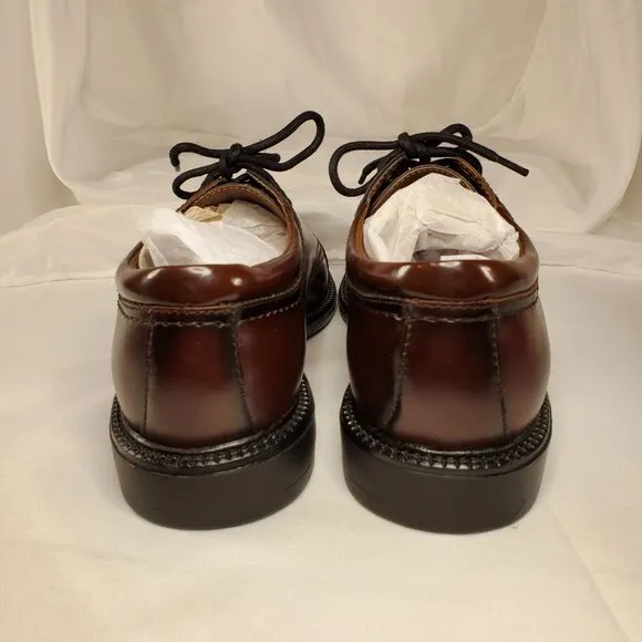 Dockers Mens Brown Gordon Cap-Toe Oxford Dress Shoes Size 8M Genuine Leather