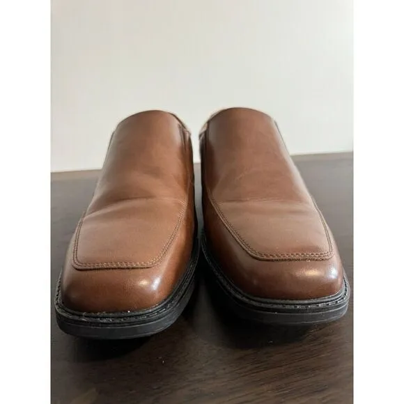 Dockers Men's Stafford Mahogany 12 W Wide Dress Shoes Loafer Oxford
