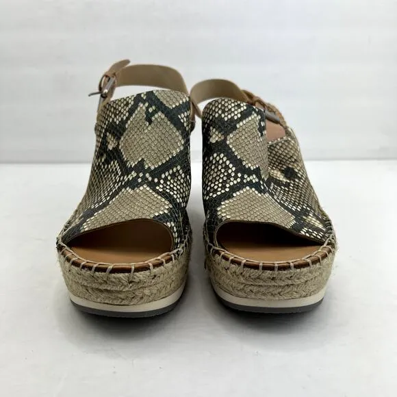 Dolce Vita Shan Snakeskin Platform Wedges