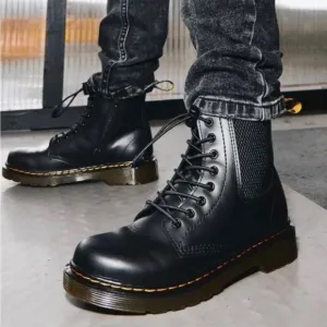 DR. MARTENS 1460 Harper J Black Boots Unisex