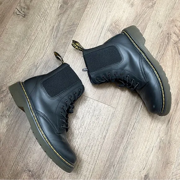 DR. MARTENS 1460 Harper J Black Boots Unisex