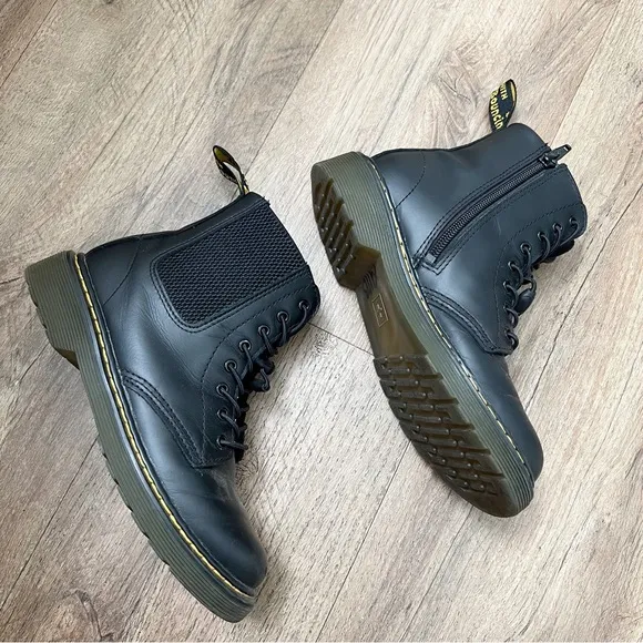 DR. MARTENS 1460 Harper J Black Boots Unisex