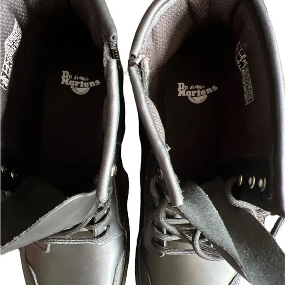 Dr. Martens 1460 Overlay Side Zip Combat Boots