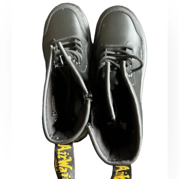 Dr. Martens 1460 Overlay Side Zip Combat Boots