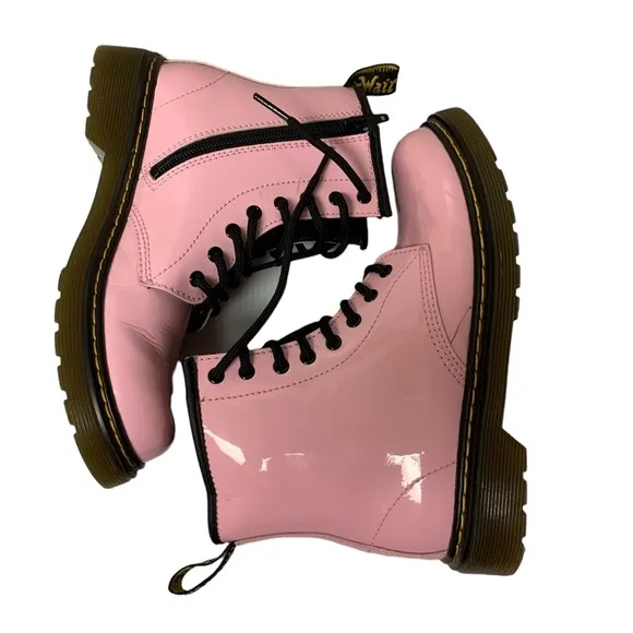 Dr Martens 1460 Pink Patent Leather Boots