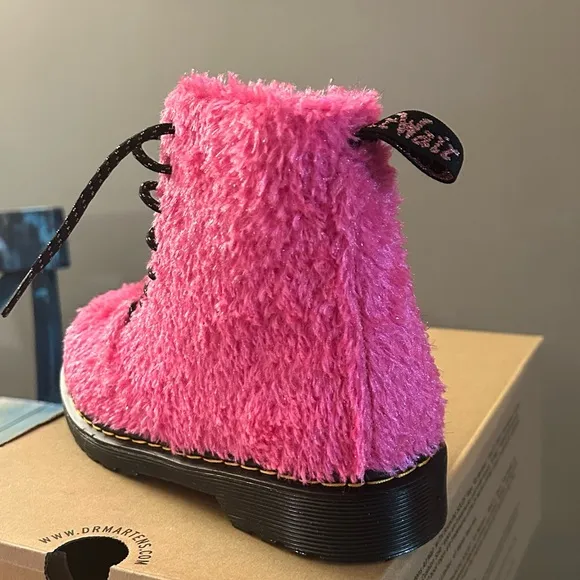 Dr. Martens 1460 Tinsel Faux Fur Boots