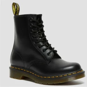 Dr Martens 1460 W smooth black leather boots size 8L