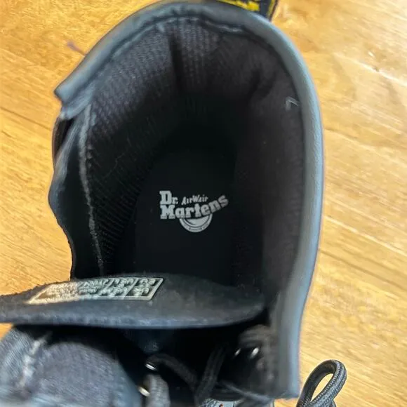Dr. Martens 1460Y Black Leather Boots – Women’s Girls Size 5 US