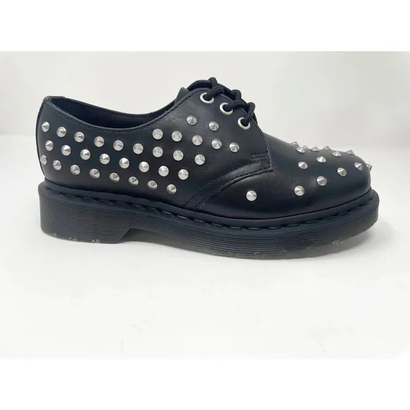 Dr. Martens 1461 Stud Wanama Leather Oxford Derby Shoes Women’s US 6 Mens US 5