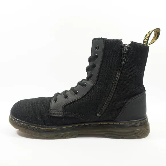 Dr Martens Combs Side Zip Lace Up Boots - Women's Size 6
