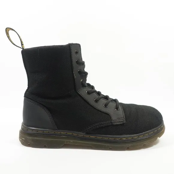 Dr Martens Combs Side Zip Lace Up Boots - Women's Size 6