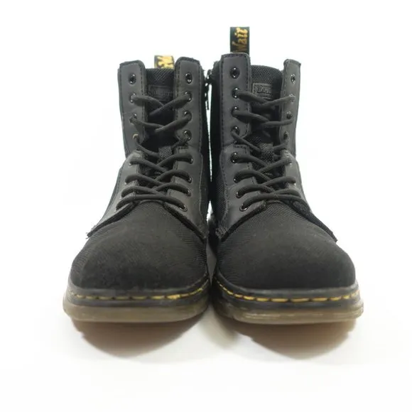 Dr Martens Combs Side Zip Lace Up Boots - Women's Size 6