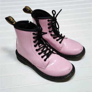 Dr. Martens Patent Pink Boots