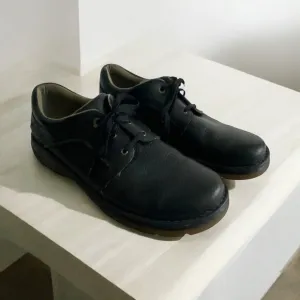 Dr Martens Shoes Mens 13 Black Pebbled Leather Lace Up Oxford  11194