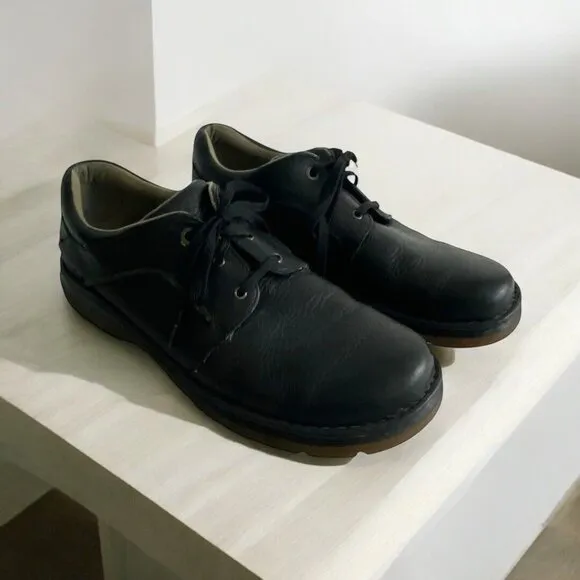 Dr Martens Shoes Mens 13 Black Pebbled Leather Lace Up Oxford  11194