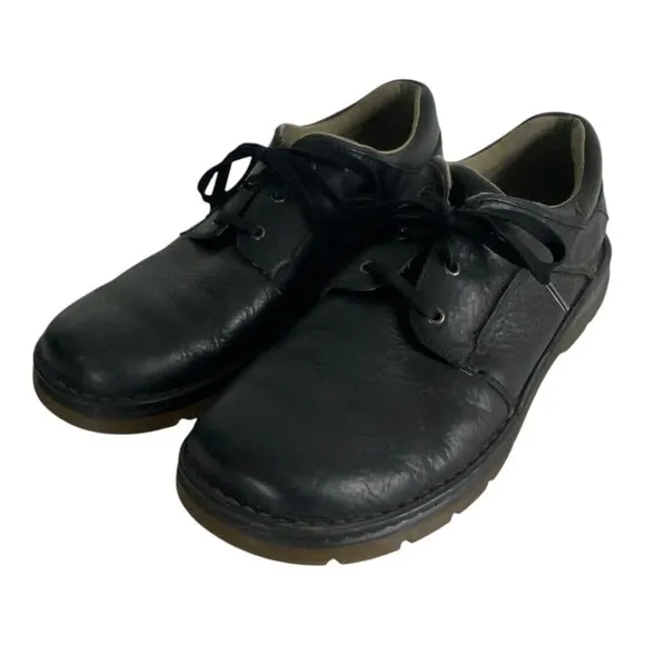 Dr Martens Shoes Mens 13 Black Pebbled Leather Lace Up Oxford  11194