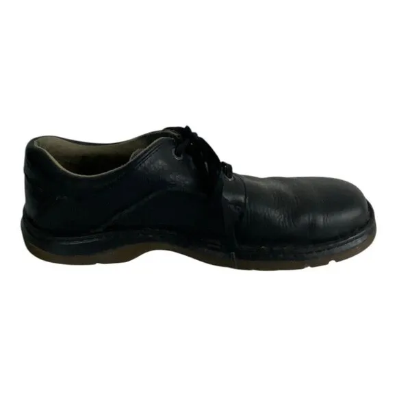 Dr Martens Shoes Mens 13 Black Pebbled Leather Lace Up Oxford  11194