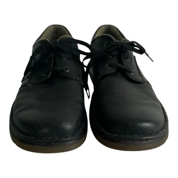 Dr Martens Shoes Mens 13 Black Pebbled Leather Lace Up Oxford  11194