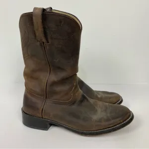 Durango Brown Leather Cowboy Boots Work Western Rodeo