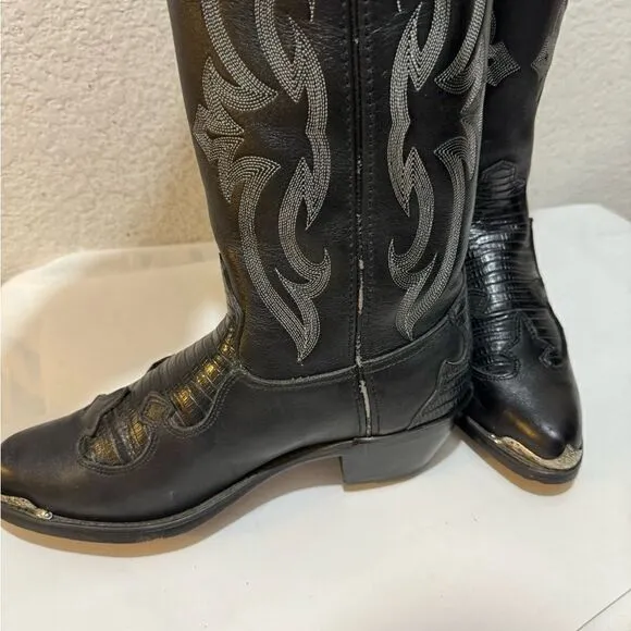 Durango men’s Western Black Leather Boots Size 8