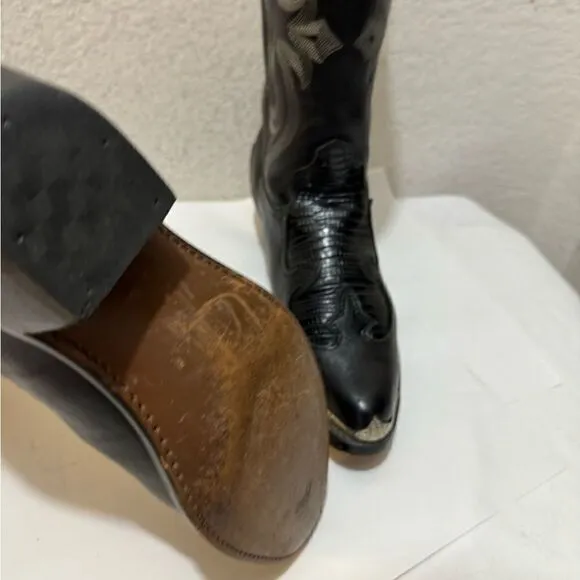 Durango men’s Western Black Leather Boots Size 8