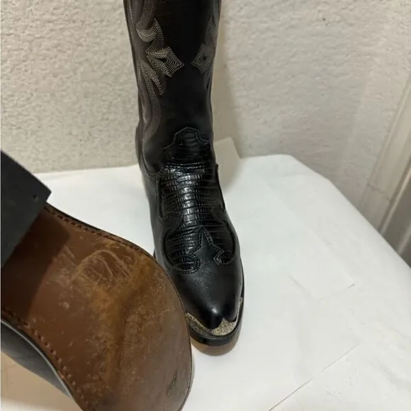 Durango men’s Western Black Leather Boots Size 8