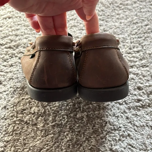 Eastland Brown Leather Men's Yarmouth Boat Camp Moc Shoes