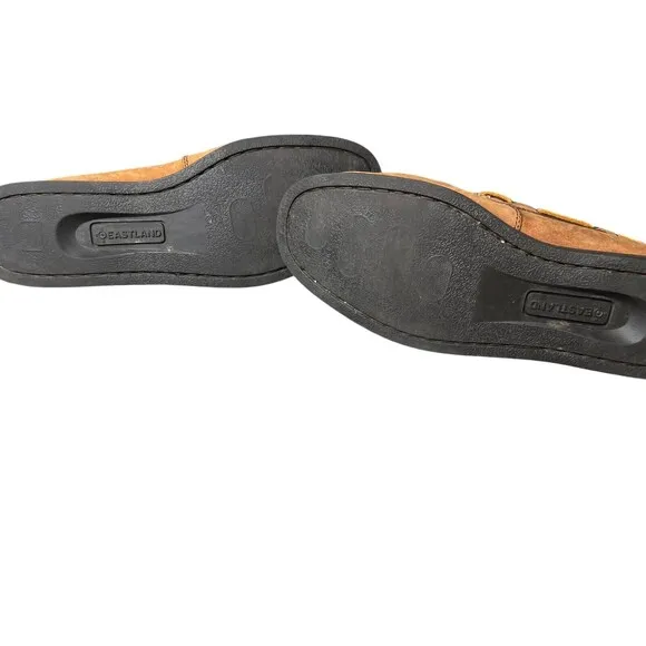 EASTLAND Yarmouth Mens Brown Leather Slip On Loafer Size 10.5 M Boat shoe