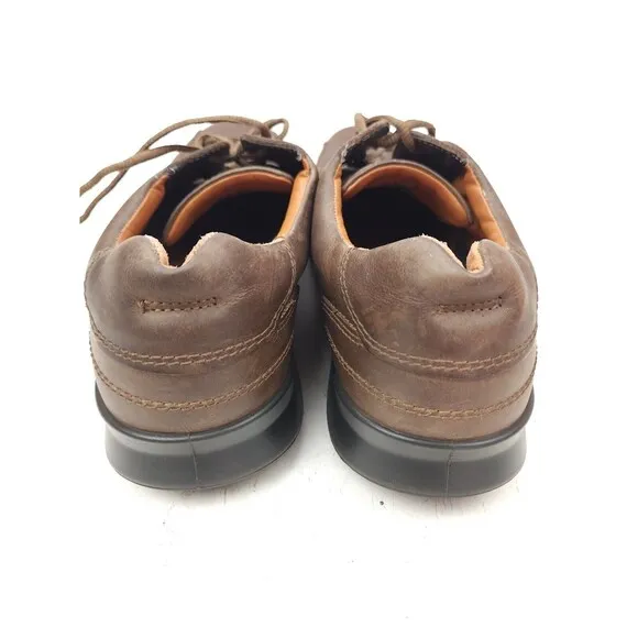 ECCO Bicycle-Toe Brown 13-13.5 (47 EU) Men Helsinki Dress Shoes