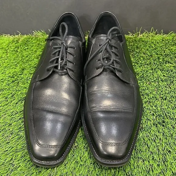 Ecco Calcan Apron Toe Derby | Black