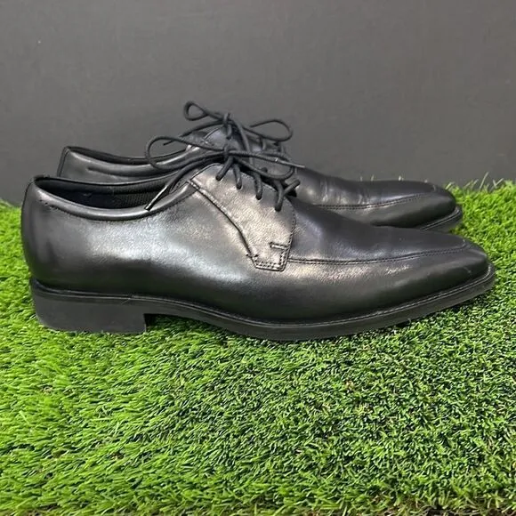 Ecco Calcan Apron Toe Derby | Black