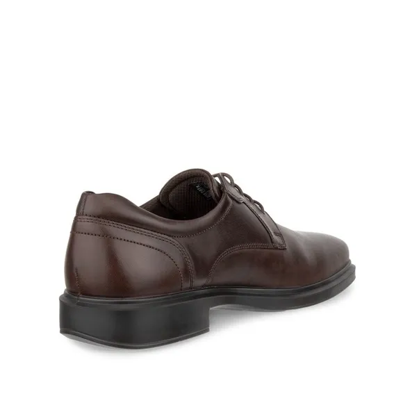 ECCO Mens Derby Shoes Helsinki 2 Plain Nubuck Leather Lace Up 500164 Size 46