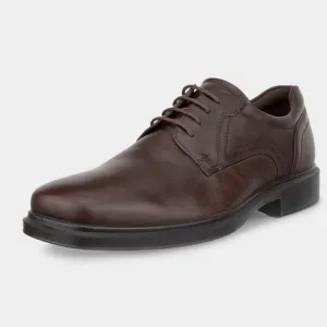 ECCO Mens Derby Shoes Helsinki 2 Plain Nubuck Leather Lace Up 500164 Size 46