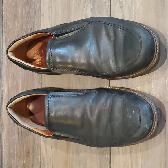 ECCO Mens dress Loafer slip on leather  shoes boots sz US 10 EUR 44