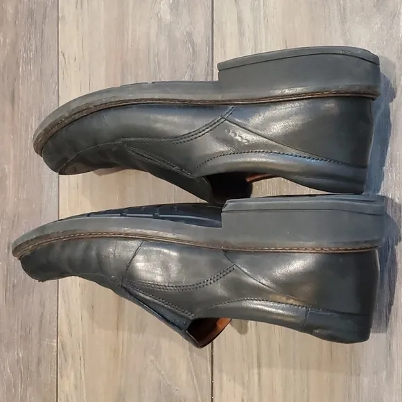 ECCO Mens dress Loafer slip on leather  shoes boots sz US 10 EUR 44