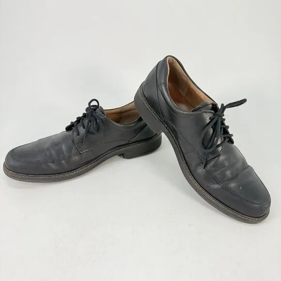 Ecco Shoes Holton Apron Toe Oxford N62111401001 Men’s Black Leather US 11 EU 45