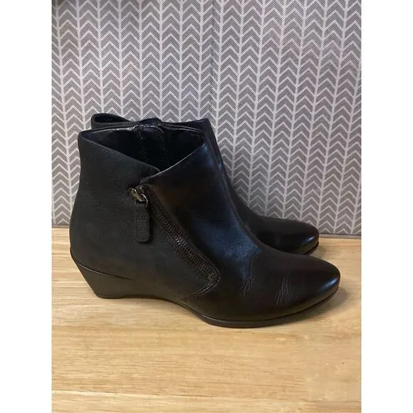 ECCO - WOMENS SCULPTURED 45 ZIP BOOTS