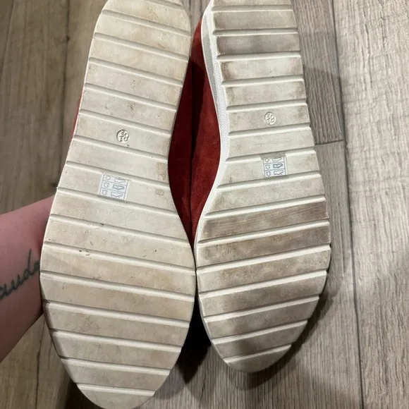 Eileen Fisher Suede Slip-On Flats 8.5
