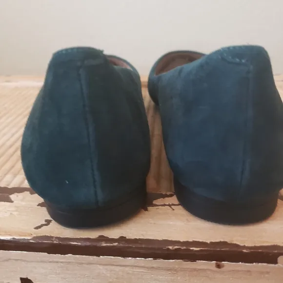 Elegant Green Women's Flats
