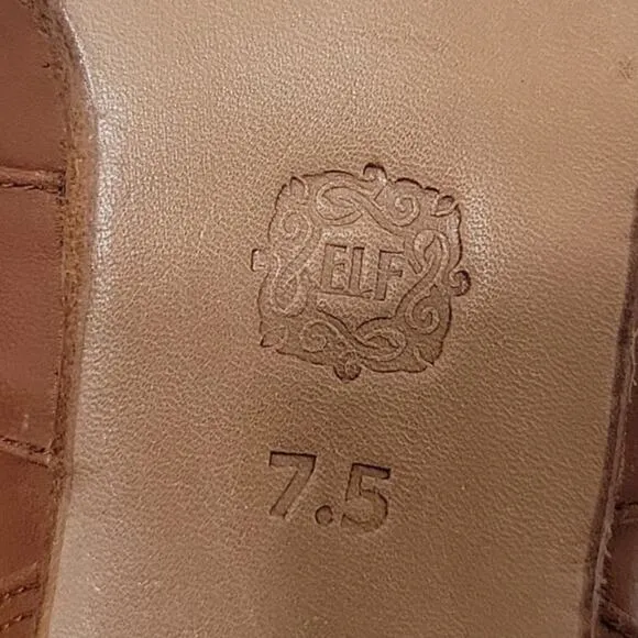 Elf Leather Ankle Boots