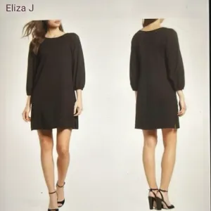 Eliza J Black Shift Dress