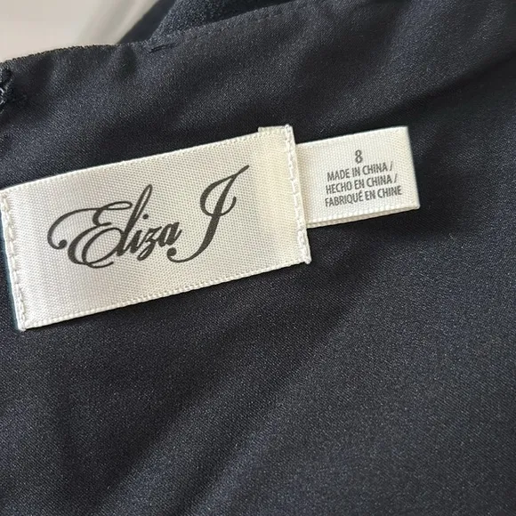 Eliza J Black Shift Dress