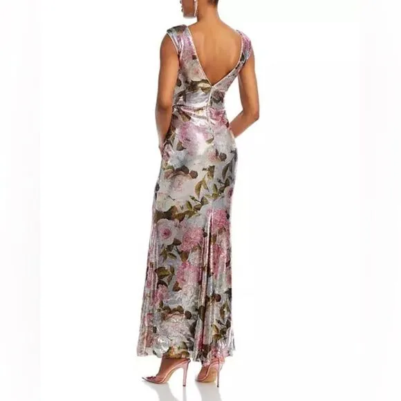Eliza J Floral Sequence Gown Size 6