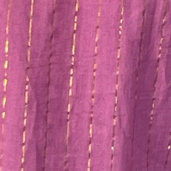 Emerson Fry India Collection Isla Dress in Pink Lavender Lurex XS/S