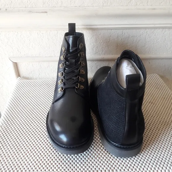 English Laundry men's leather boots