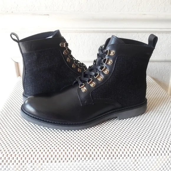 English Laundry men's leather boots