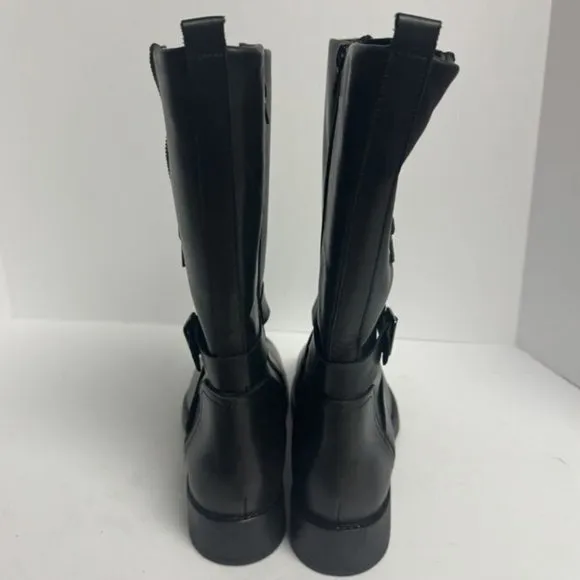 Eric Michael Women's Paloma Boots Black Leather EU40 M US9.5-10