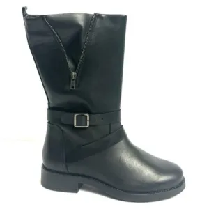 Eric Michael Women's Paloma Boots Black Leather EU40 M US9.5-10