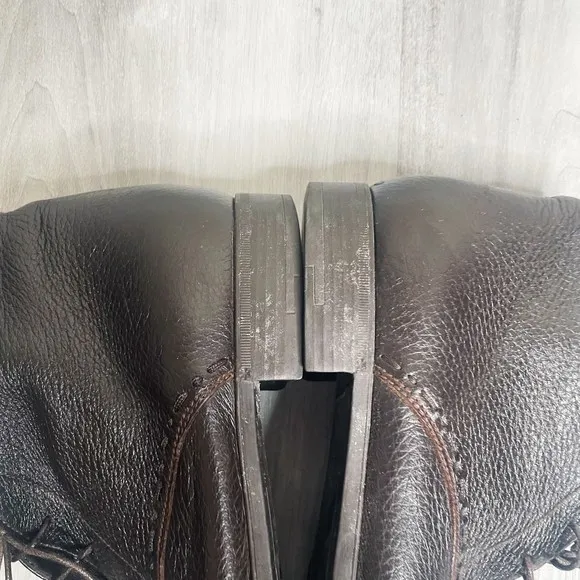 Ermenegildo Zegna Leather Chukka Boots